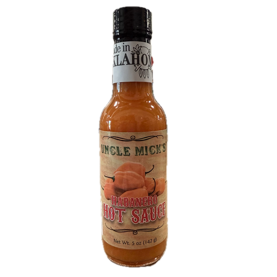 Uncle Mick's Habanero Hot Sauce