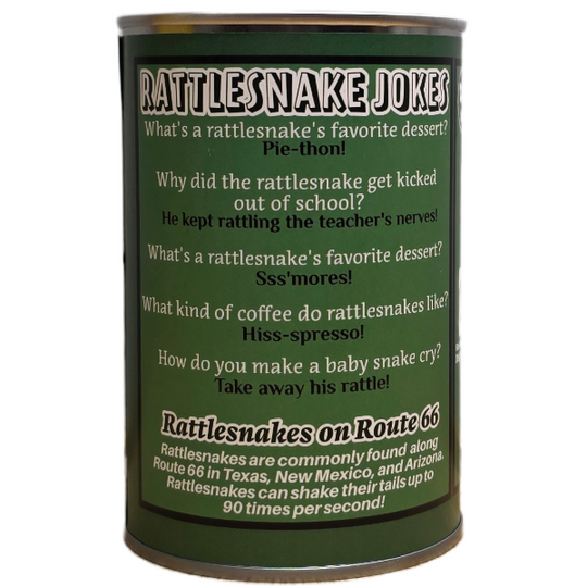 Canned Rattlesnake Plush - Route 66 Centennial Edition