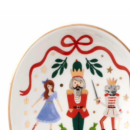 Nutcracker Porcelain Spoon Rest