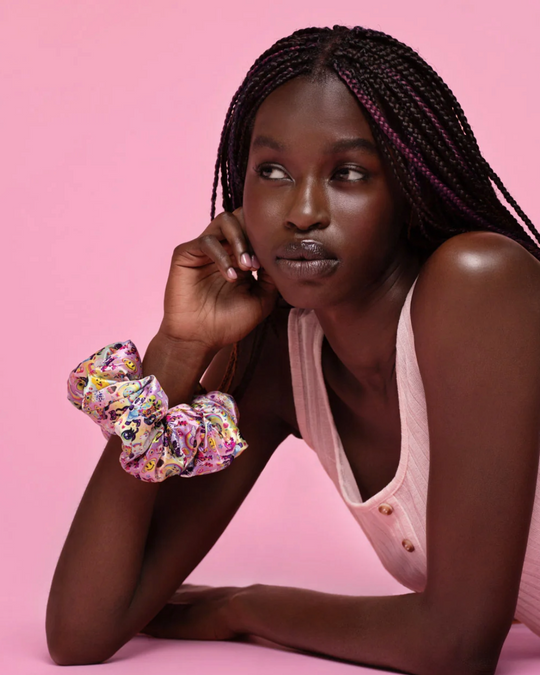 The Fantastic World Of Lisa Frank Pillow Scrunchies Set