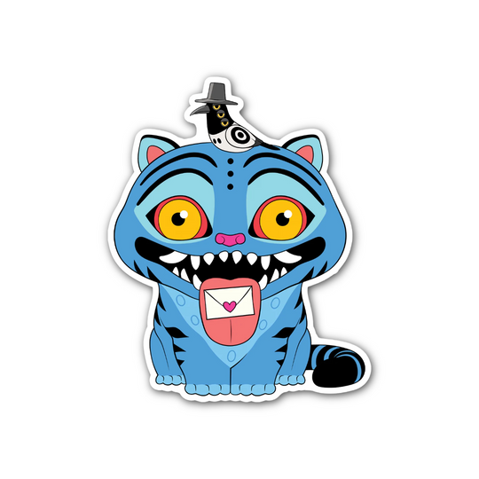 K-Pop Demon Hunters Derpy Tiger Sticker