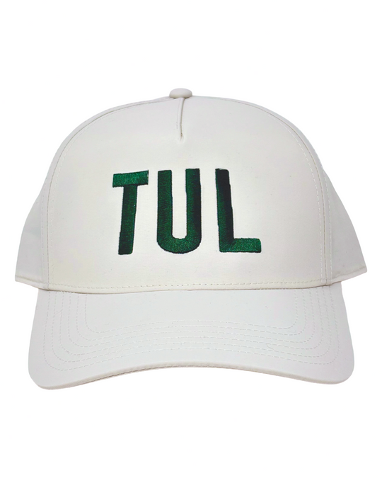 Classic TUL Hat - Bone and Green
