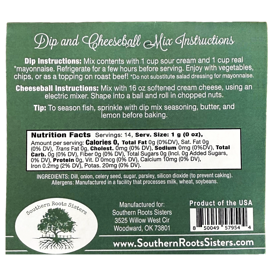 Dilliest Dill Dip Mix