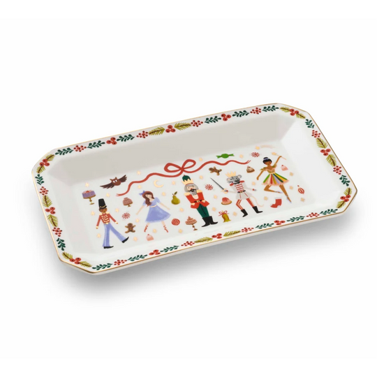 Nutcracker Porcelain Catchall Tray