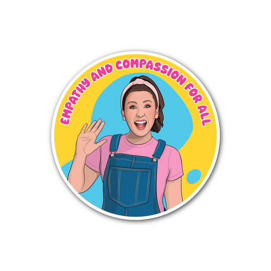 Ms. Rachel Empathy and Compassion Sticker