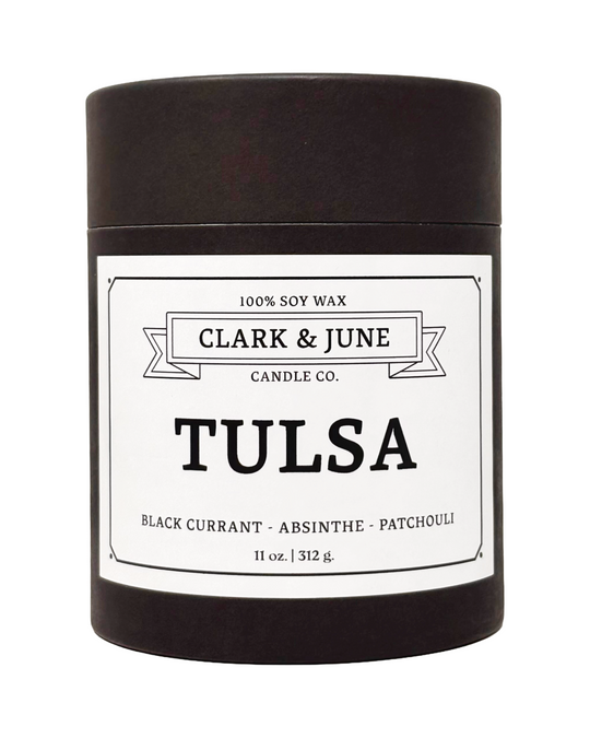 Tulsa Black Currant Absinthe Patchouli 11oz Candle