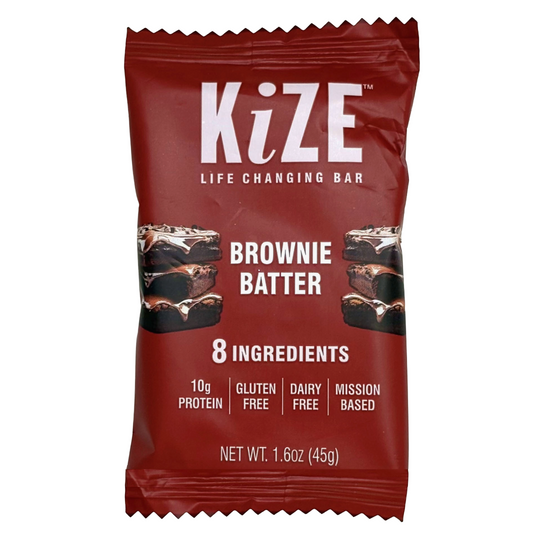 KiZE Brownie Batter Protein Snack Bar