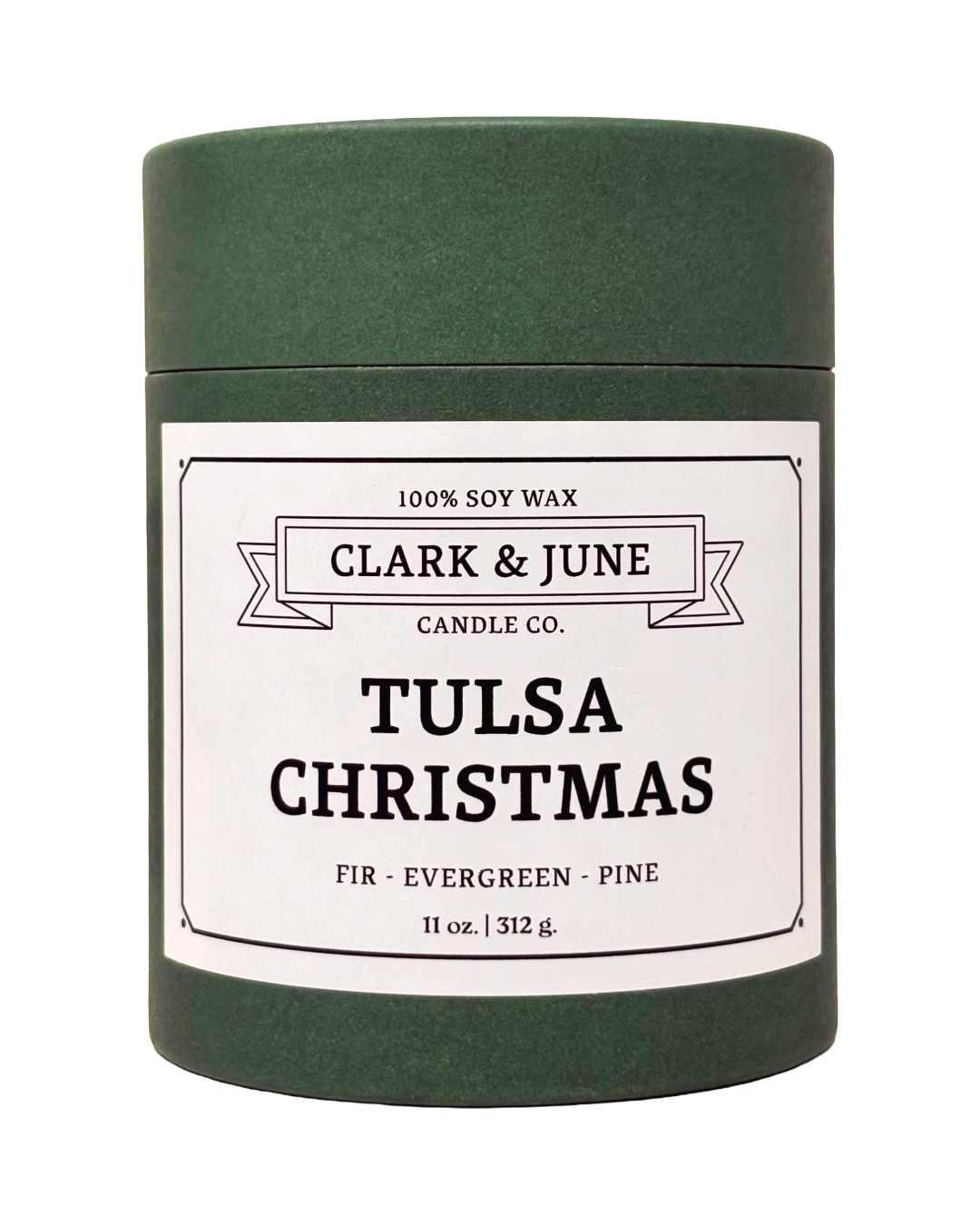 Tulsa Christmas 11oz Candle