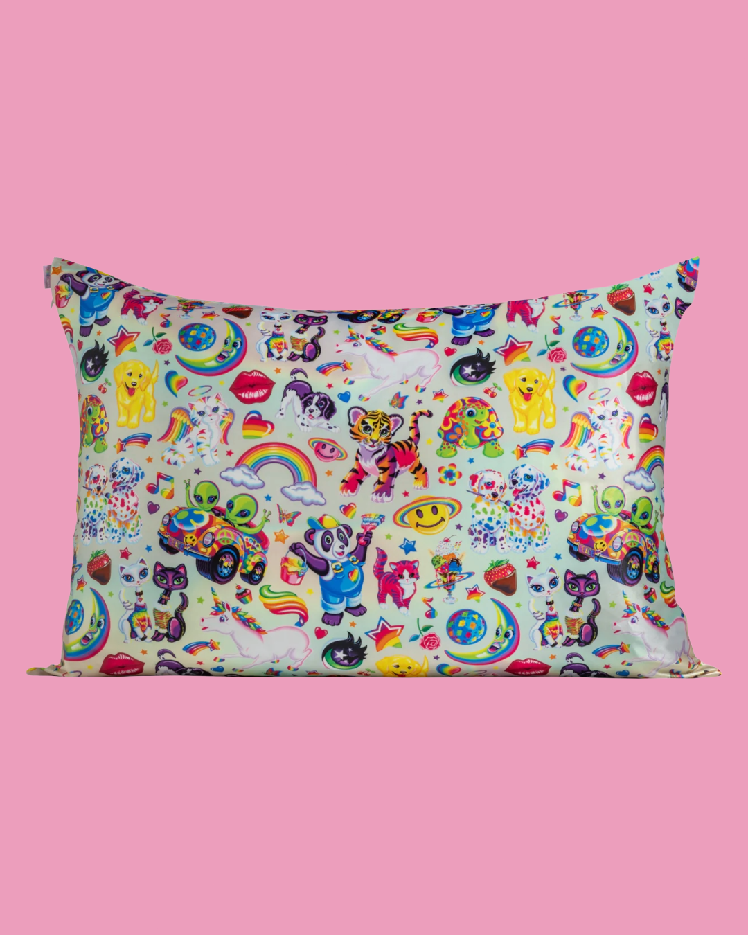 Fantastic World of Lisa Frank King Sized Satin Pillowcase