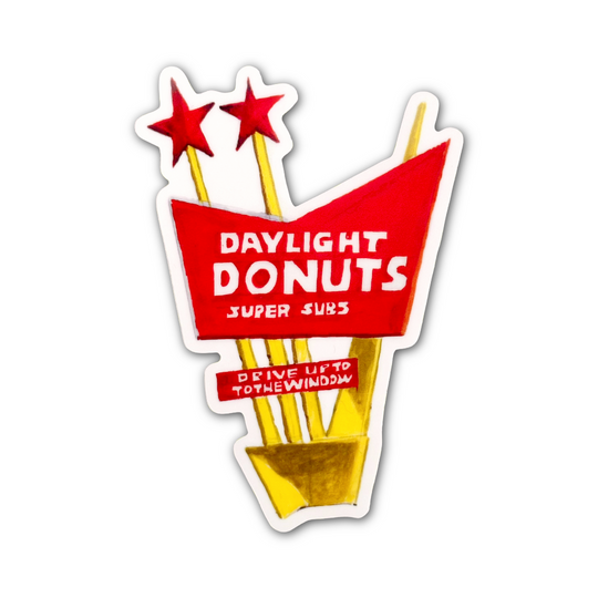 Daylight Donuts Sticker