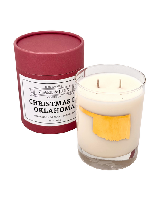 Christmas in Oklahoma 11oz Candle