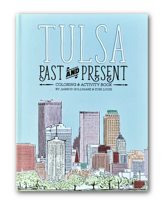 Tulsa Skyline Coloring Book