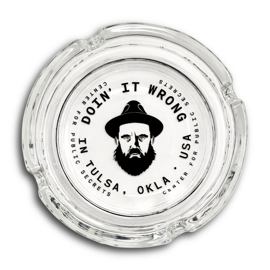 Lee Roy Chapman Ashtray | Center for Public Secrets – Ida Red