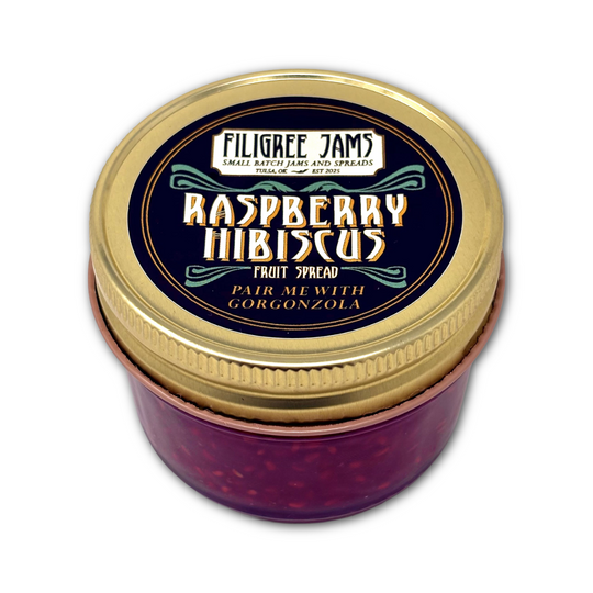 Raspberry Hibiscus Fruit Spread 4 oz