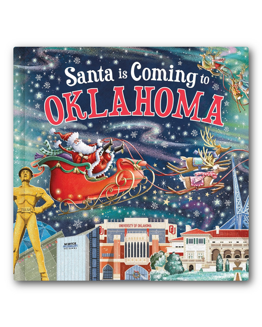 Santa Clause Is Coming To Oklahoma Book