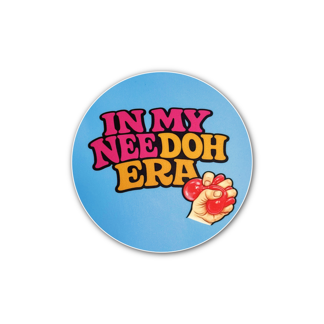 Needoh Sign Mini NeeDoh – Ida Red