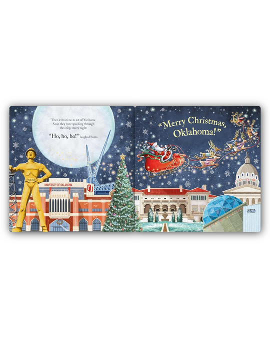 Santa Clause Is Coming To Oklahoma Book