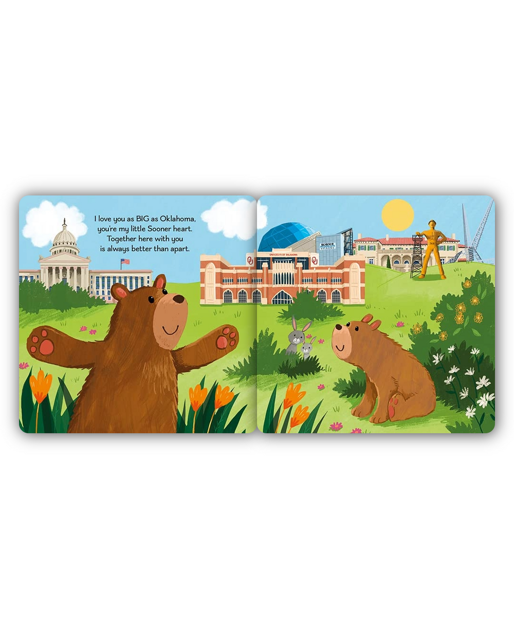 I Love You as Big as Oklahoma Board Book
