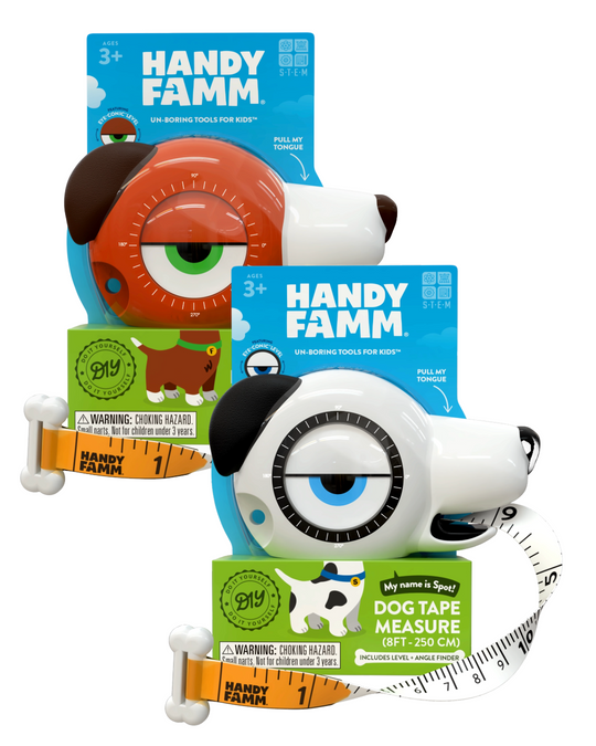 HandyFamm Dog 4-in-1 Tape Measure