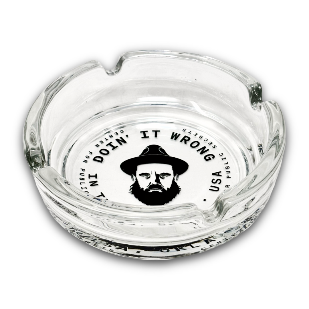 Lee Roy Chapman Ashtray | Center for Public Secrets