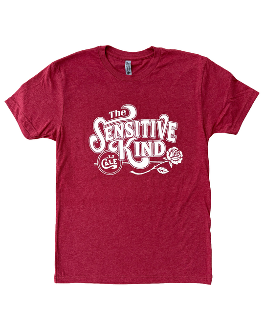Sensitive Kind JJ Cale Heather Red Tshirt