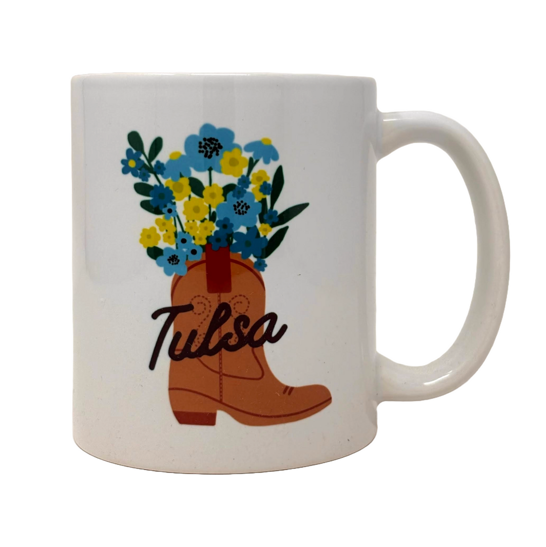 Tulsa Cowboy Boot Mug
