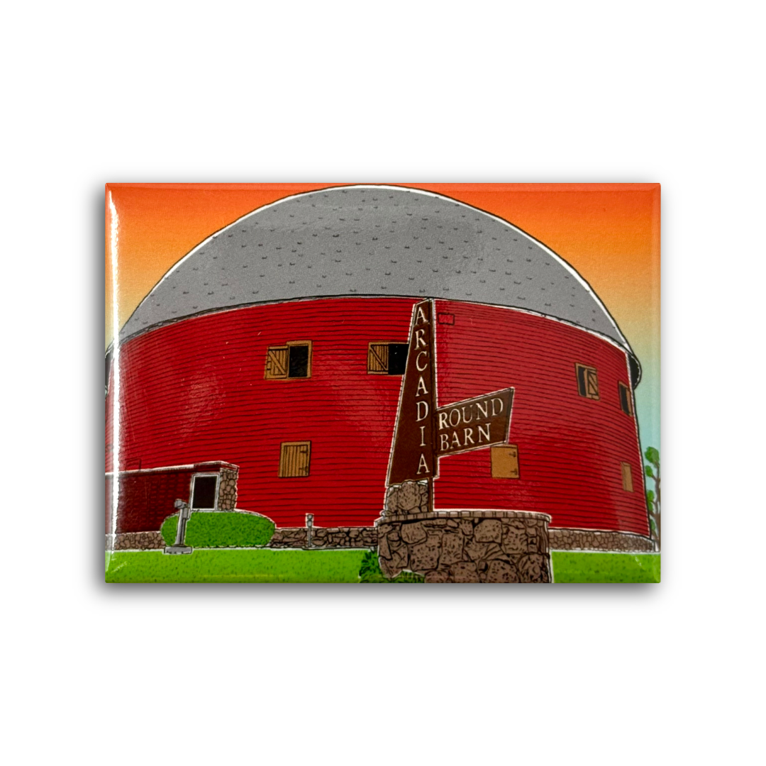The Round Barn Color Magnet