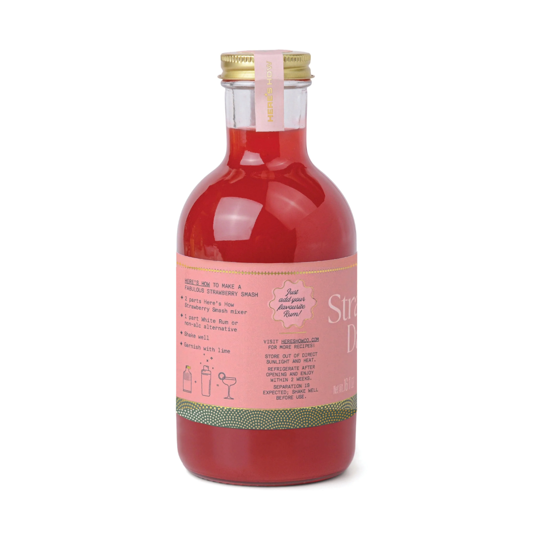 Strawberry Smash Mixer 16 oz