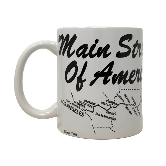 Route 66 Map Mug
