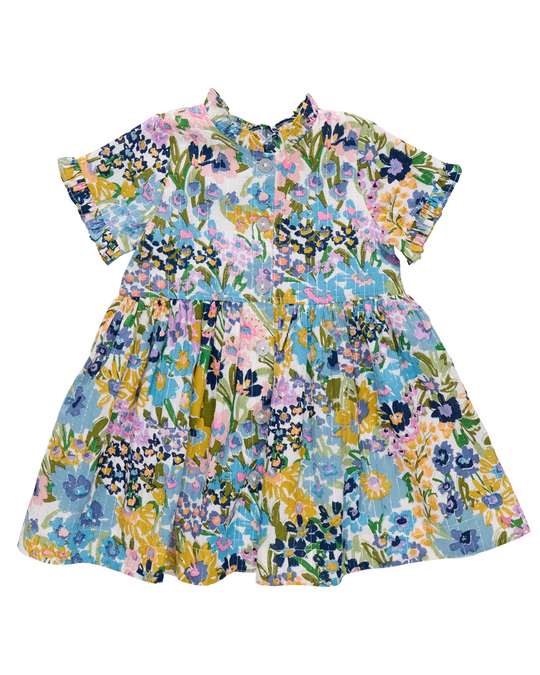 Pink Chicken - Sketched Floral Autumn Dress