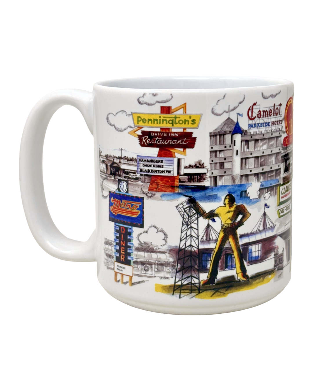 Tulsa In Ink Mug #2