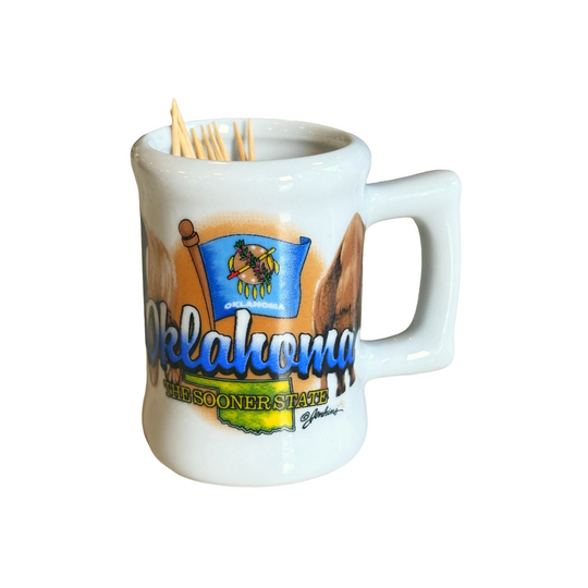 Oklahoma Toothpick Holder