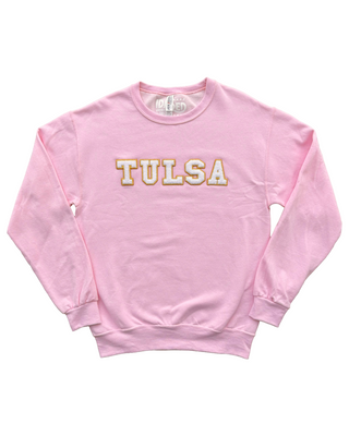 Tulsa Chenille Patch Sweatshirt
