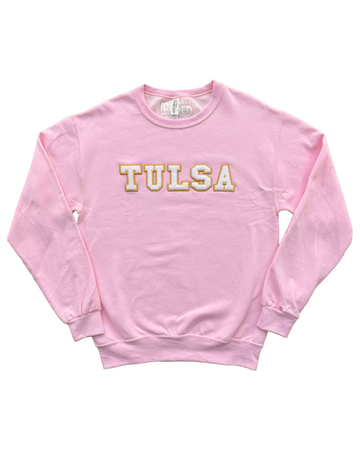 Tulsa Chenille Patch Sweatshirt
