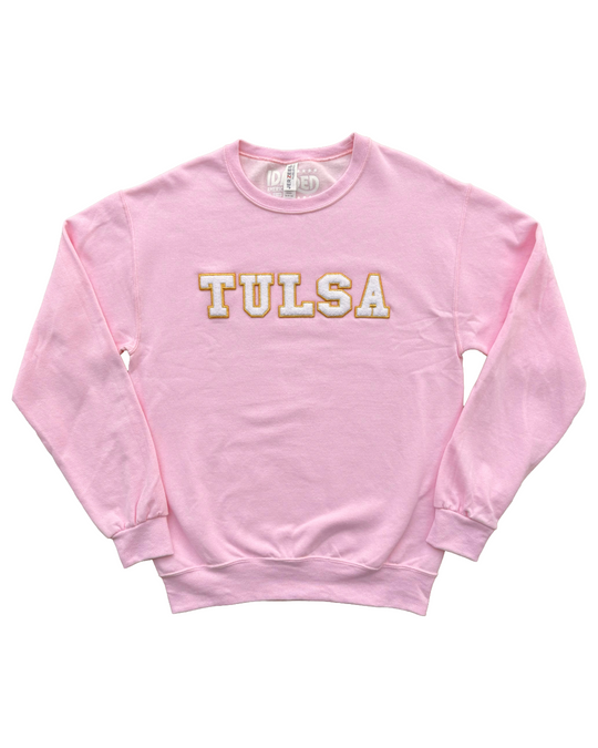 Tulsa Chenille Patch Sweatshirt