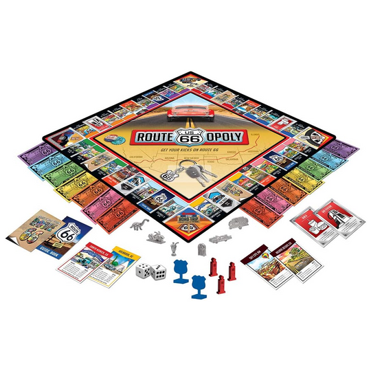 Route 66 Opoly Board Game