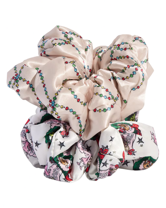 The Grinch Cindy Lou Who Satin Pillow Scrunchie Set