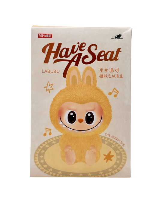 Labubu-Style Monster Keychain - Have a Seat