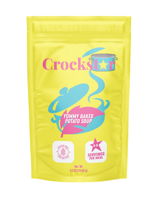 Yummy Baked Potato Soup Crockpot Meal Mix