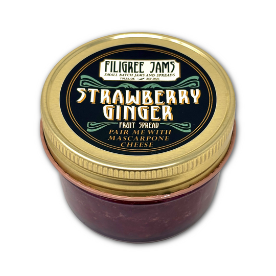 Strawberry Ginger Fruit Spread 4 oz