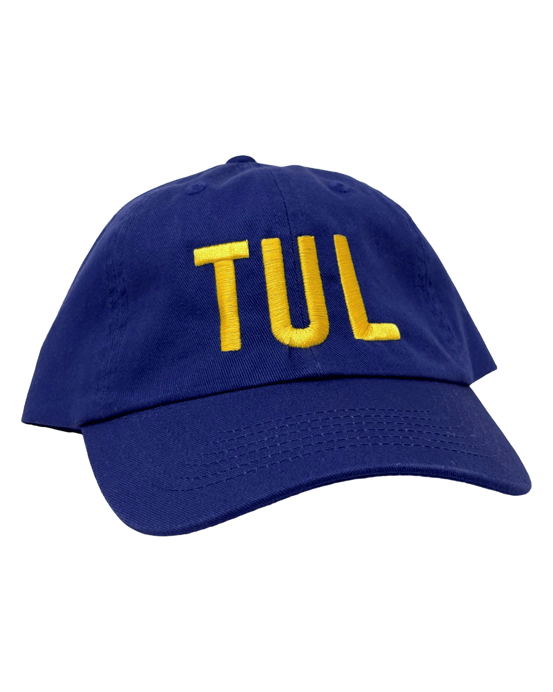 The Okie Brand Hat Tulsa Performance - Royal/Gold