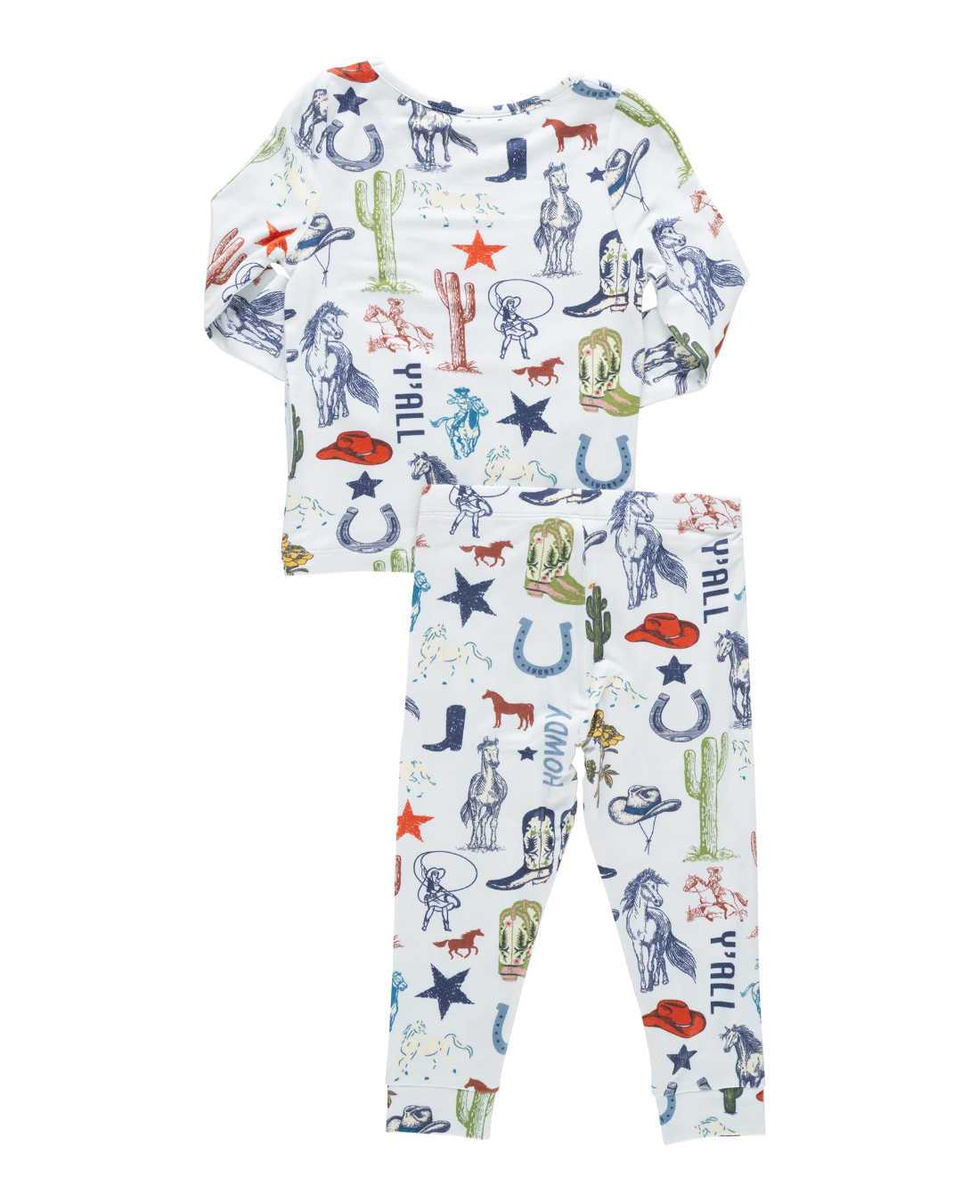 Pink Chicken - Western Dreams Kid's PJ Set