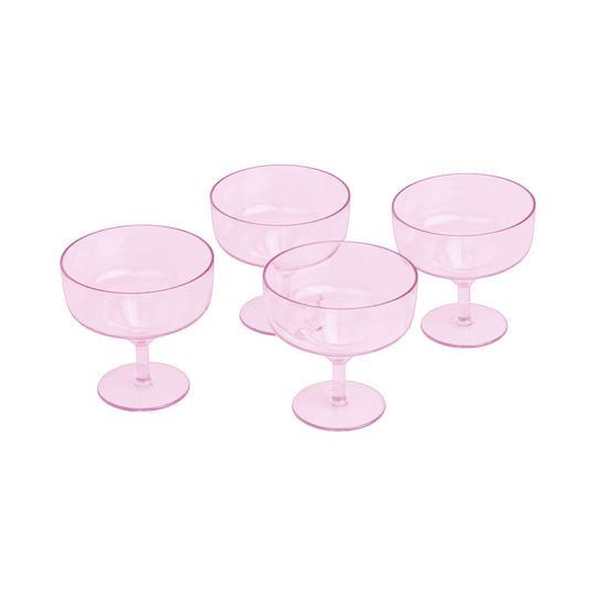 Rue Margarita Glass Set in Lilac