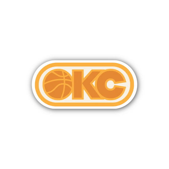 OKC Thunder Hoops Magnet