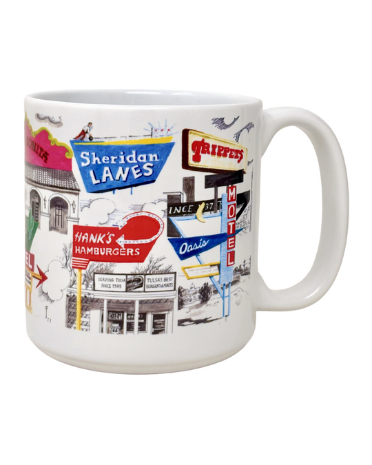 Tulsa In Ink Mug #1