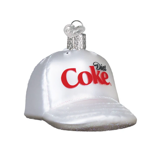 Diet Coke Baseball Cap Ornament