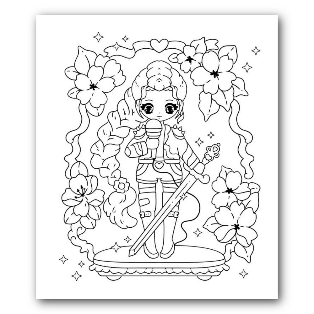 The Unofficial Coloring Book For Fans of Kpop Demon Hunters