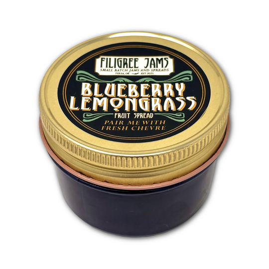 Blueberry Lemongrass Fruit Spread 4 oz