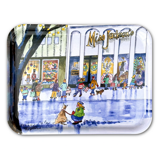 Miss Jackson's Holiday Serving Tray