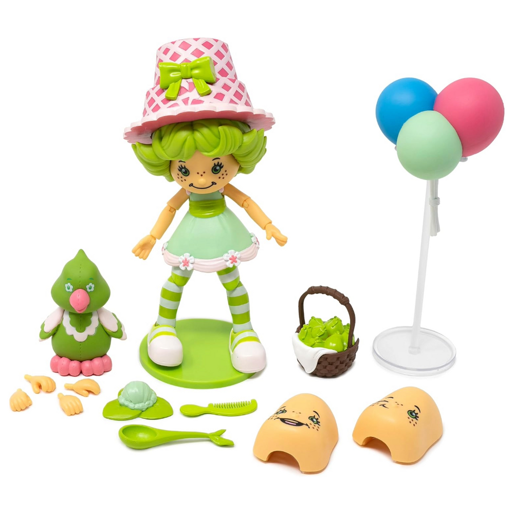 Lime Chiffon and Parfait Parrot Strawberry Shortcake Figure Set